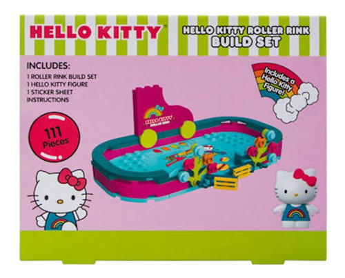 Hello Kitty Escenarios De Construcción Figura Y Accesorios