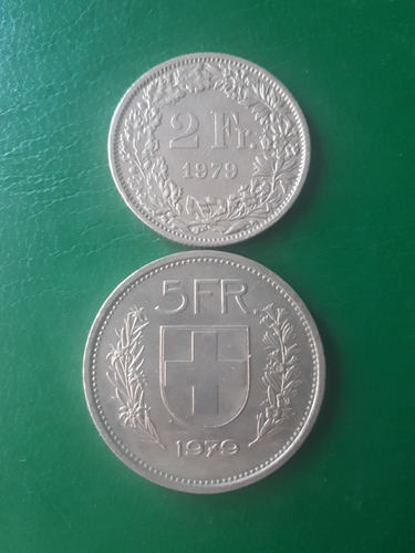 Suiza 1979 2 Y 5 Franco Excelente 