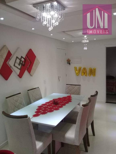 Imagem 7 de 18 de Apartamento Residencial À Venda, Vila Nossa Senhora Das Vitórias, Mauá. - Ap1555