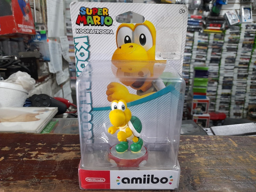 Amiibo Koopa Troopa Super Mario Completo Nintendo