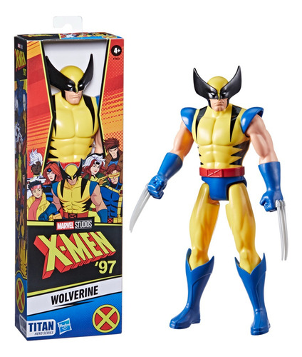 Figura De Acción Marvel Titan Hero Series Wolverine De X-men