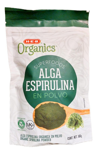 Heb Alga Espirulina En Polvo Para Preparar Té E Infusiones