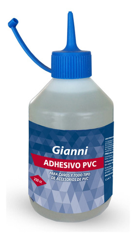 Adhesivo Para Pvc Acquedotto 1.000 Cc - Gianni Sa
