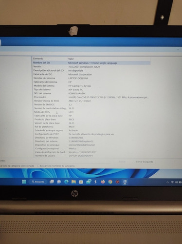 Laptop Hp 15 Core I7 15-dy1006la Impecable No Uso Caja Y Acc (Usado)