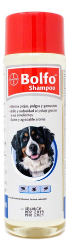 Shampoo antiparasitario para pulga Bayer Bolfo Shampoo para perro y gato