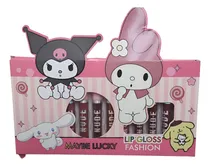 Comprar Pack 12 Labiales Nude Kuromi Lip Gloss Brillo De Labios Lips
