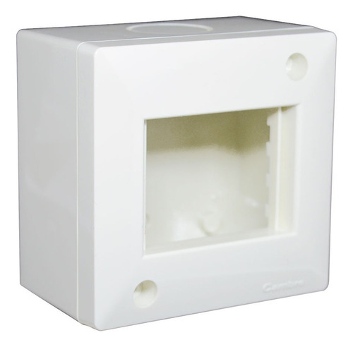 Caja Superficie Exterior Aplicar 2 Modulos Cambre 4262 Color Blanco