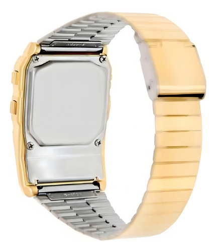 Reloj Casio Vintage Unisex Dbc 611g Acero Dorado Calculadora