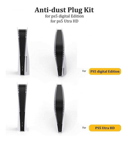 Cubierta Antipolvo A Prueba De Polvo Para Consola Ps5 /