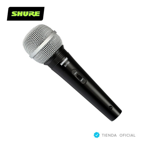 Imagen 5 de 10 de Micrófono Dinámico Shure Sv100 Multipropósito Con Cable