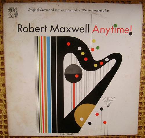 Robert Maxwell / Anytime - Lp Vinilo Promo