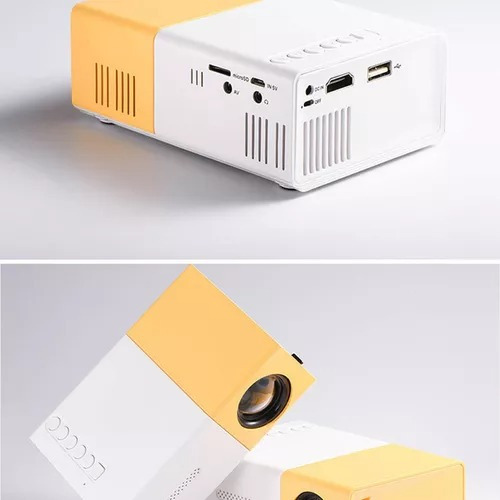 Mini Proyector Control Remoto Av Vga Usb Hd Proyector