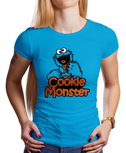 Polo Dama Elmo And Cookie Monster (d1169 Boleto.store)