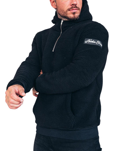 Nueva Chaqueta Y Sudadera Plush Sports Daily Para Hombre