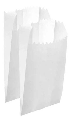 Saco Pequeno Branco Saquinho Para Pão De Queijo-100 Unidades