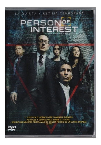 Person Of Interest Vigilados Quinta Temporada 5 Cinco Dvd