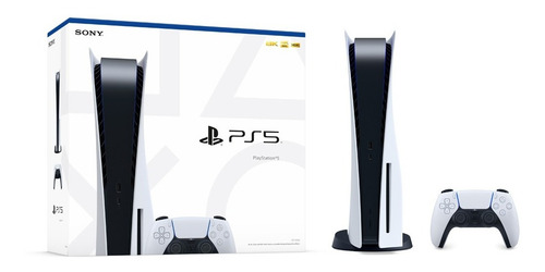 Sony PlayStation 5 825GB Standard color blanco y negro