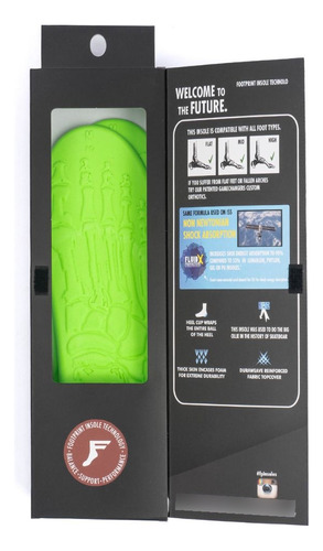 Palmilha Footprint Elite Classic Cor Preto Tamanho Da Palmilha 33/39