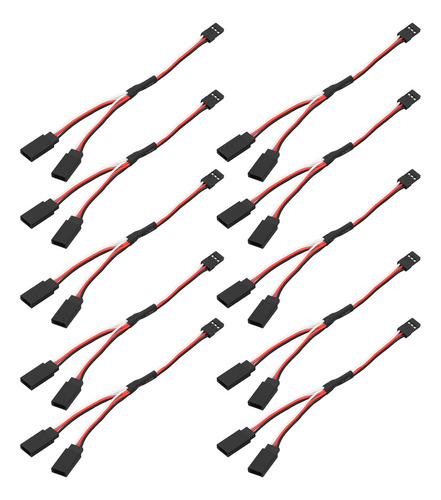 A Cable De Extensión Servo De 10 Piezas, Cable De 3 Pines,
