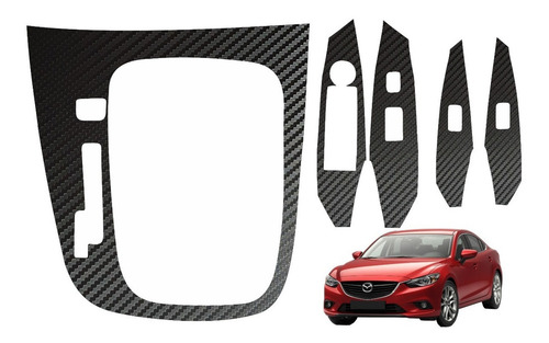 Kit Stickers 4 Puertas Panel Central Mazda 6 2014 2015