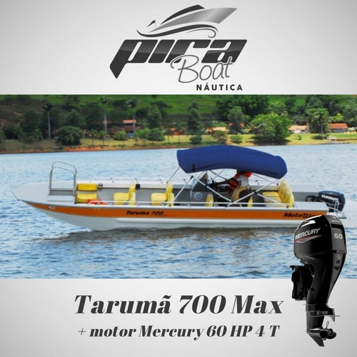 Imagem 4 de 10 de Lancha Tarumã 700 Passageiro Max 12 Pessoas