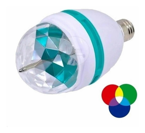 Bola De Rayos Con Luces Giratoria De Colores A Leds Para Dj