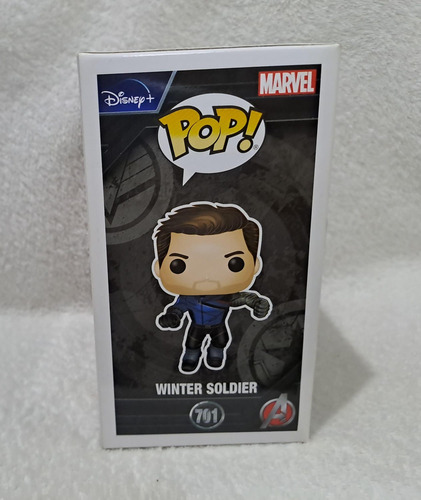 Funko Pop Winter Soldier Falcon And The Winter Soldier #701 (Usado)