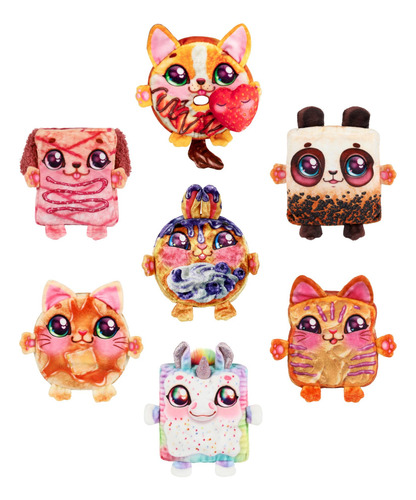 Toastadora Con Felpa Perfumada Paquete De 2 Peluches Sorpres