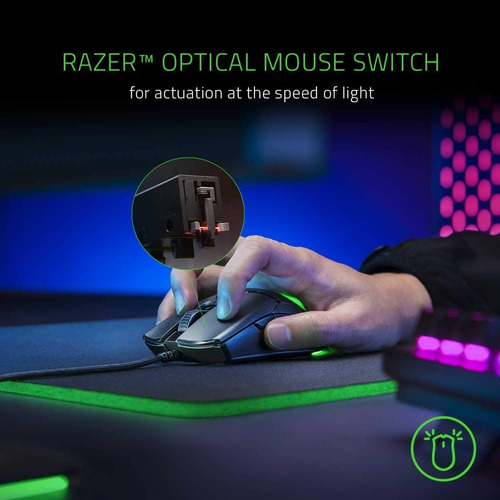 Mouse gamer de juego Razer Viper Mini negro