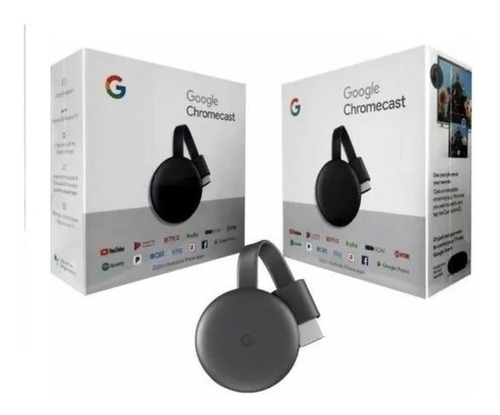 Google Chromecast 3, Convierta Su Tv Led En Smart Full Hd