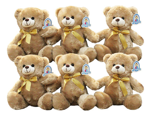 Peluches Mayoreo 6 Pzas Osos De Peluche Pelucheria