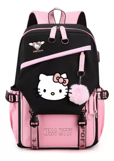 Hello Kitty School Leisure Lona Mochila W