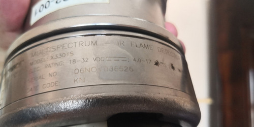 Det-tronics X3301s Multispectrum Detector De Flama