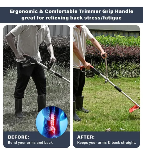Mango Ergonomico Para Bordeadoras Y Desmalezadoras