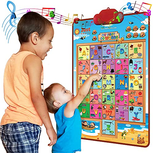 Just Smarty Interactive First 100 Words Learning Toys 5tdr0