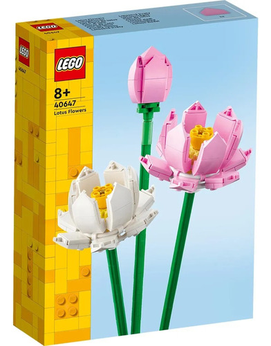 Lego Extended Line Flores De Loto (40647) Cantidad de piezas 220