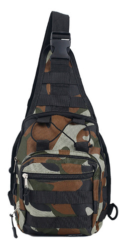 Morral Tactico Militar Cruzado Compacto Molle Desmontable Ts