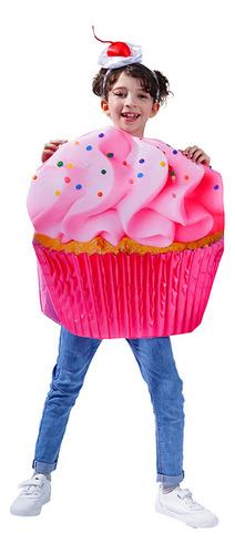 Fantasia Infantil De Cupcake De Sorvete De Halloween