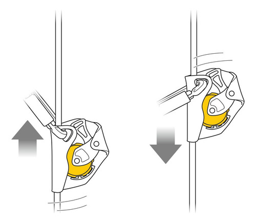 Seguro Anticaídas Petzl Asap Profesional Bloqueo Para Cuerda