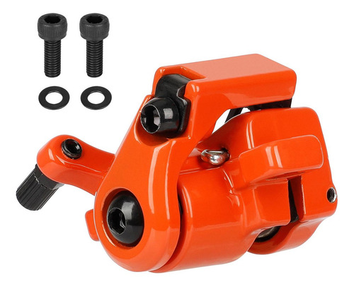Freno De Disco Hidráulico De Bicicleta Izquierdo Naranja