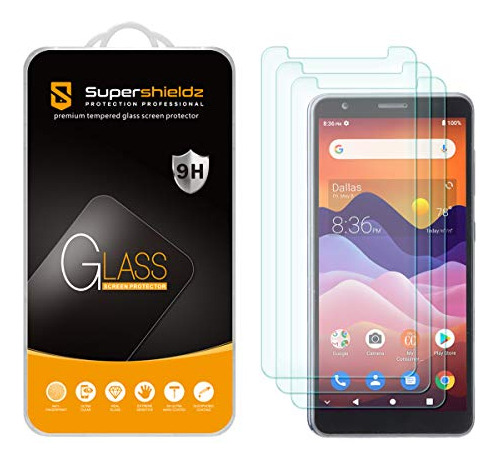 Protector De Pantalla, (paquete De 3) Para Zte Avid 579 Prot