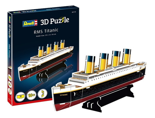 Quebra-cabeça 3d (3d Puzzle) Rms Titanic - Revell 00112