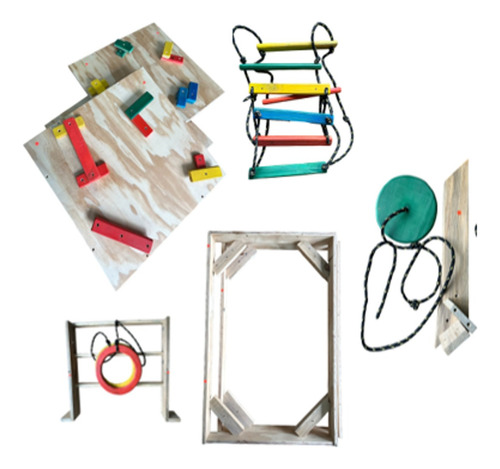 Juego De Escalar Pared Aprendizaje Montessori Unisex Niños