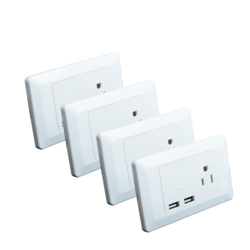 4pk Dual Usb Port Eléctrico Cargador Dock Estación Zócalo Ad