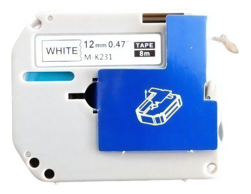 Fita Mk-231 Compativel Brother White - Masterprint Cor Branco