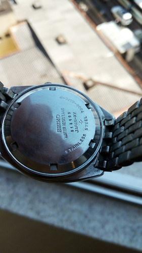 Magnífico Relógio Seiko 7009-5070 Automático Verde Metálico