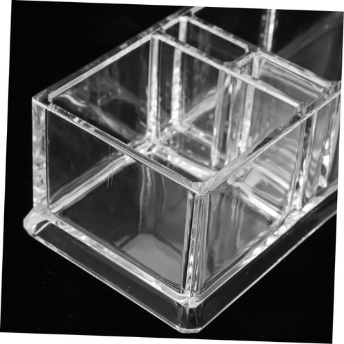 Porta Sache Duplo Plástico Transparente 13x8x5cm - Palácio