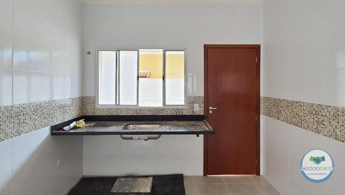 Imagem 1 de 23 de Casa Sobreposta Térrea Com 2 Dormitórios À Venda, 70 M² Por R$ 290.000 - Gaivota - Itanhaém/sp - Ca0565