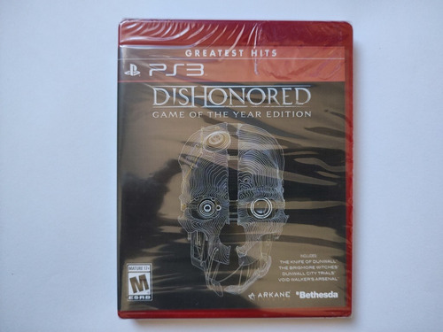 Dishonored Goty Greatest Hits Original Para Ps3 Fisico