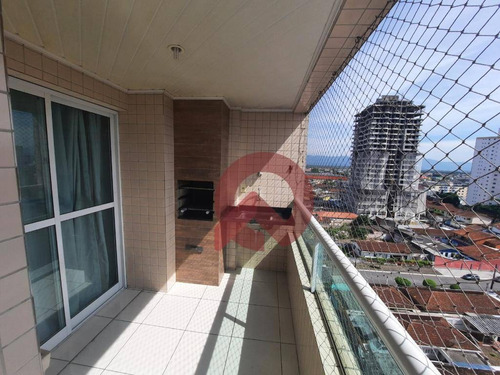 Imagem 18 de 28 de Apartamento Com 3 Dormitórios À Venda, 107 M² Por R$ 550.000 - Vila Guilhermina - Praia Grande/sp - Ap3385